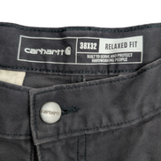 Pantalon Carhartt cargo gris foncé taille 38x32 Très bon état