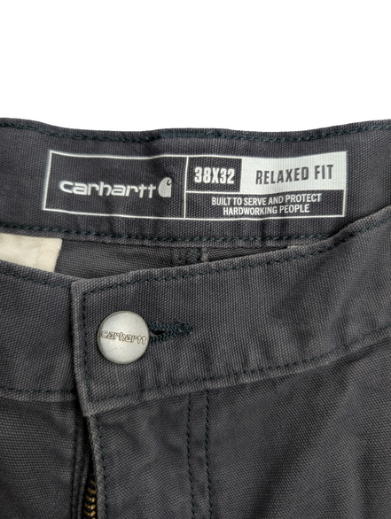 Pantalon Carhartt cargo gris foncé taille 38x32 Très bon état
