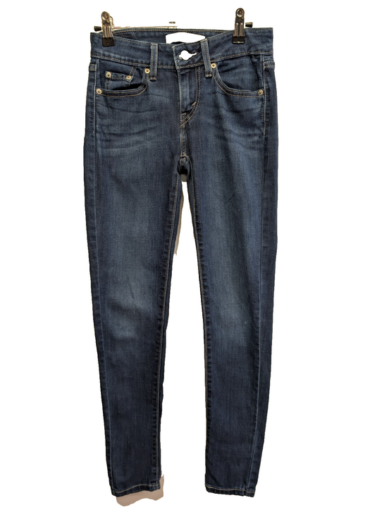 Jean Levi's 535 Femme Bleu Super Skinny Legging Ultra Stretch Confort