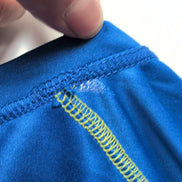Tee-shirt anti-UV Beach Bros L Bleu UPF 50+ Surf Bain Neuf Étiquette