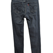 Jean Levi's Femme Bleu Denim Ultra Stretch W25 T34 36 Authentique