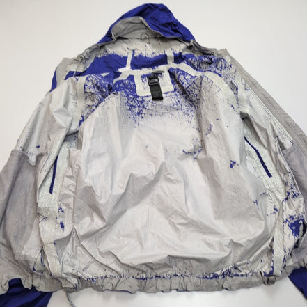 Veste imperméable The North Face violet Femme Taille L capuche aérations
