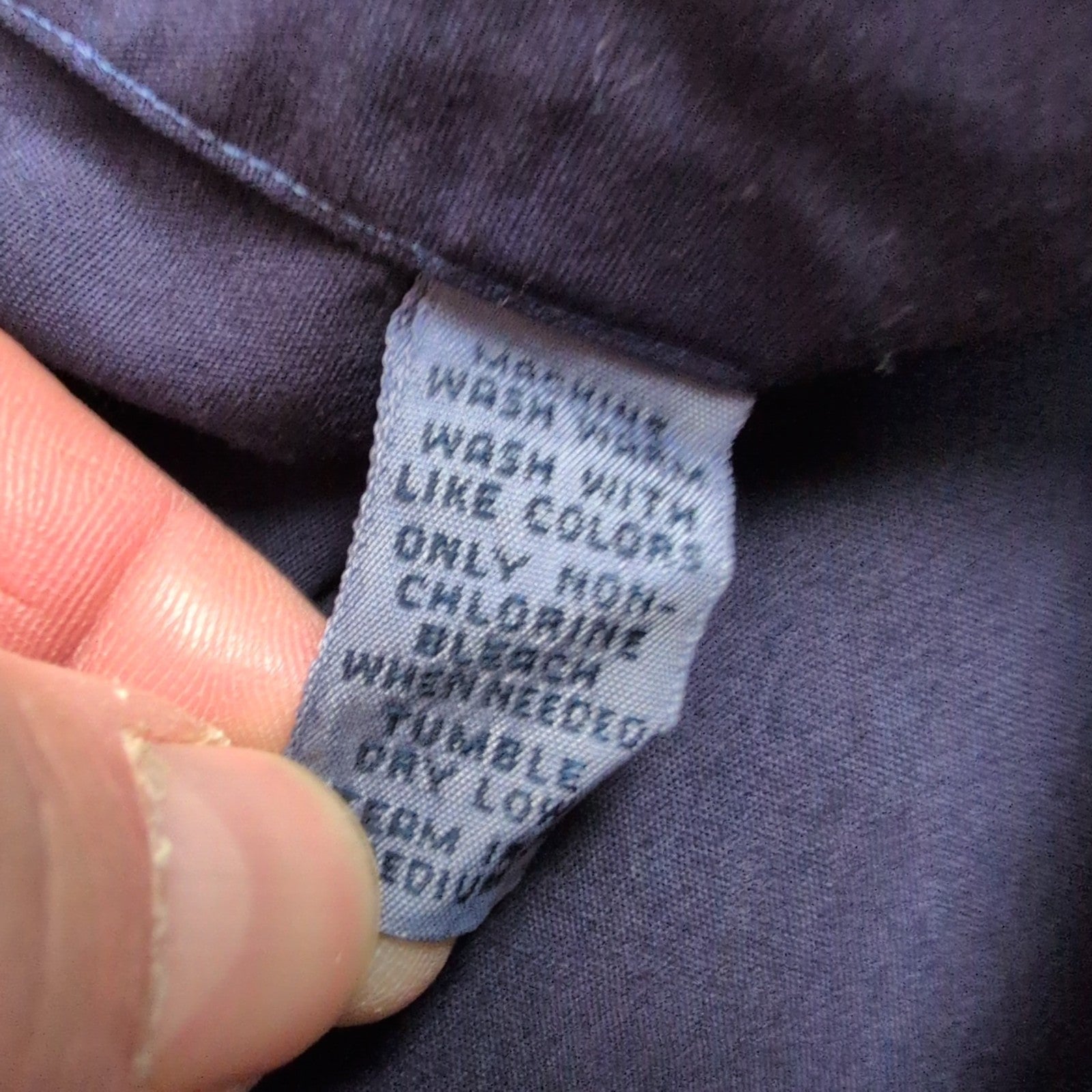 Chemise Ralph Lauren Blake Homme M Violet Profond Logo Rouge Manches Courtes