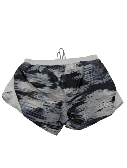 Short Under Armour HeatGear Noir & Gris Motif - Femme Taille M