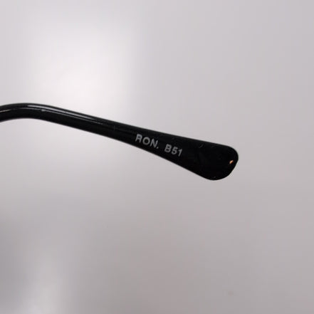 Lunettes de soleil Y2K Branche fine Acier Brossé Ovale