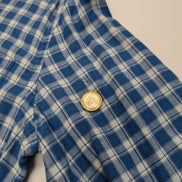 CHEMISE CHAPS FLANELLE DOUBLÉE M Bleue Carreaux VESTE Workwear
