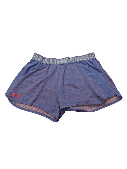 Short de sport Under Armour Lilas avec 2 Poches - Femme Taille S
