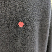 Pull Col Rond POLO Ralph Lauren Bleu Marine 100% Laine d'Agneau - Taille L