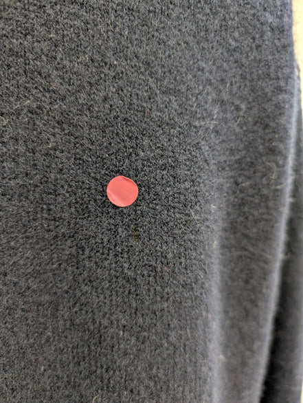 Pull Col Rond POLO Ralph Lauren Bleu Marine 100% Laine d'Agneau - Taille L