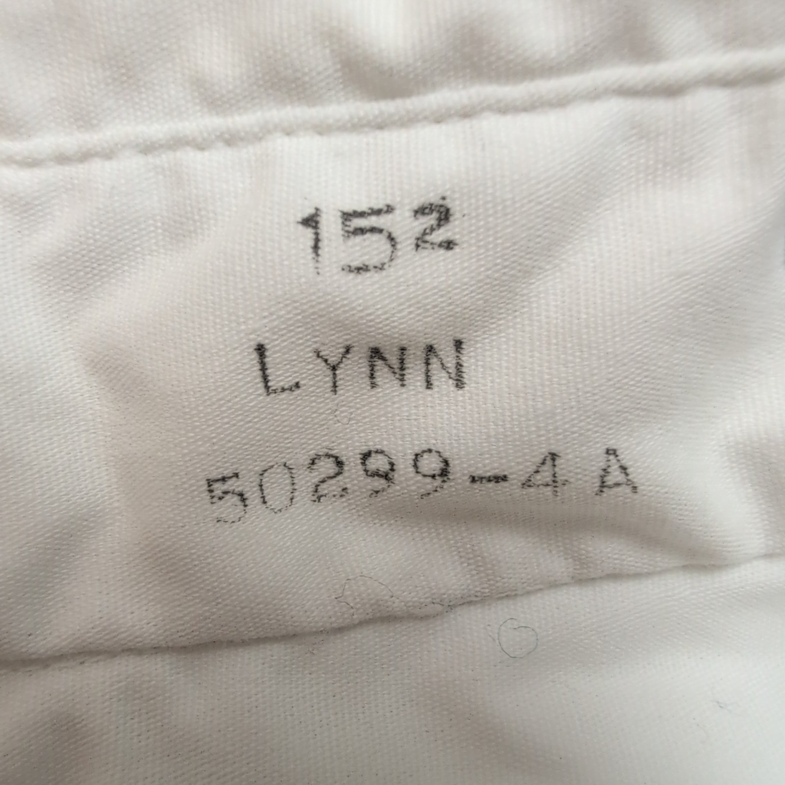 Chemise SEARS Deluxe Quality Made in USA M/L Blanc 100% Coton 2 Poches