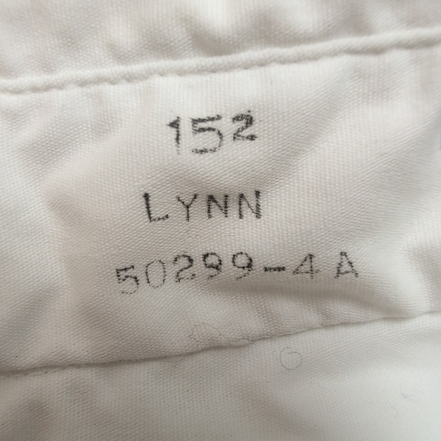 Chemise SEARS Deluxe Quality Made in USA M/L Blanc 100% Coton 2 Poches