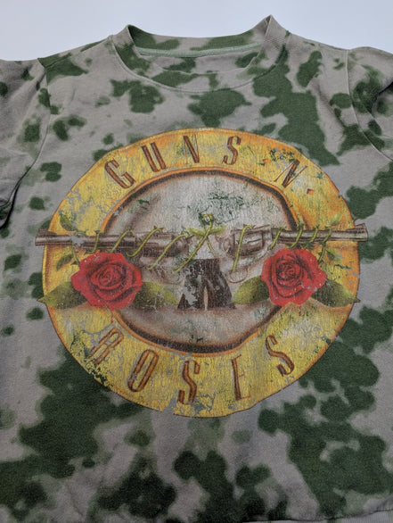 Sweat Guns N' Roses Vintage Style - Logo Appetite for Destruction - Tie-Dye Camo