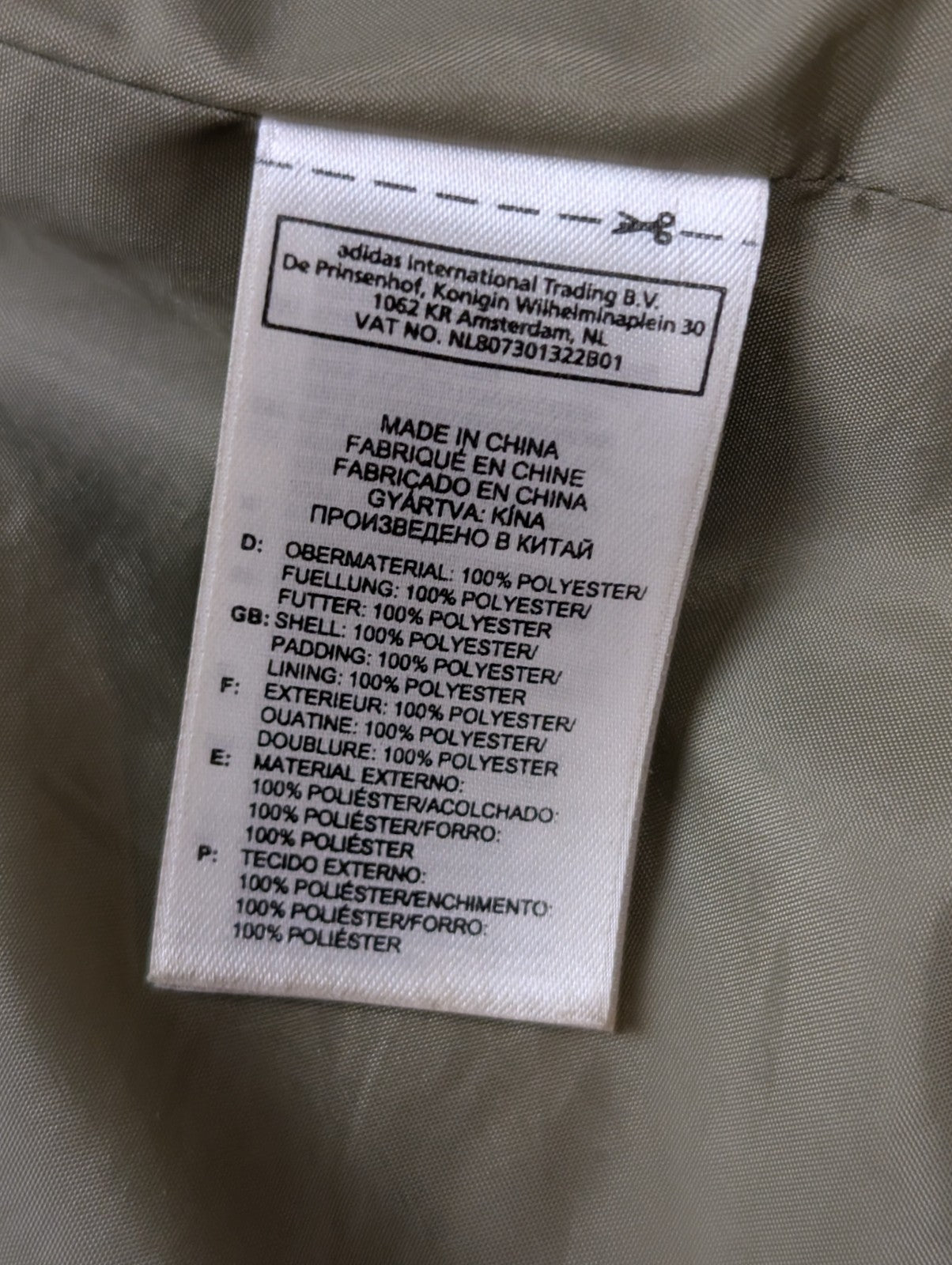 ADIDAS Manteau Veste Technique Homme Gris M Logo Brodé Vintage | 311BSR