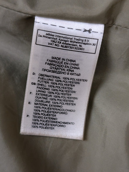 ADIDAS Manteau Veste Technique Homme Gris M Logo Brodé Vintage | 311BSR