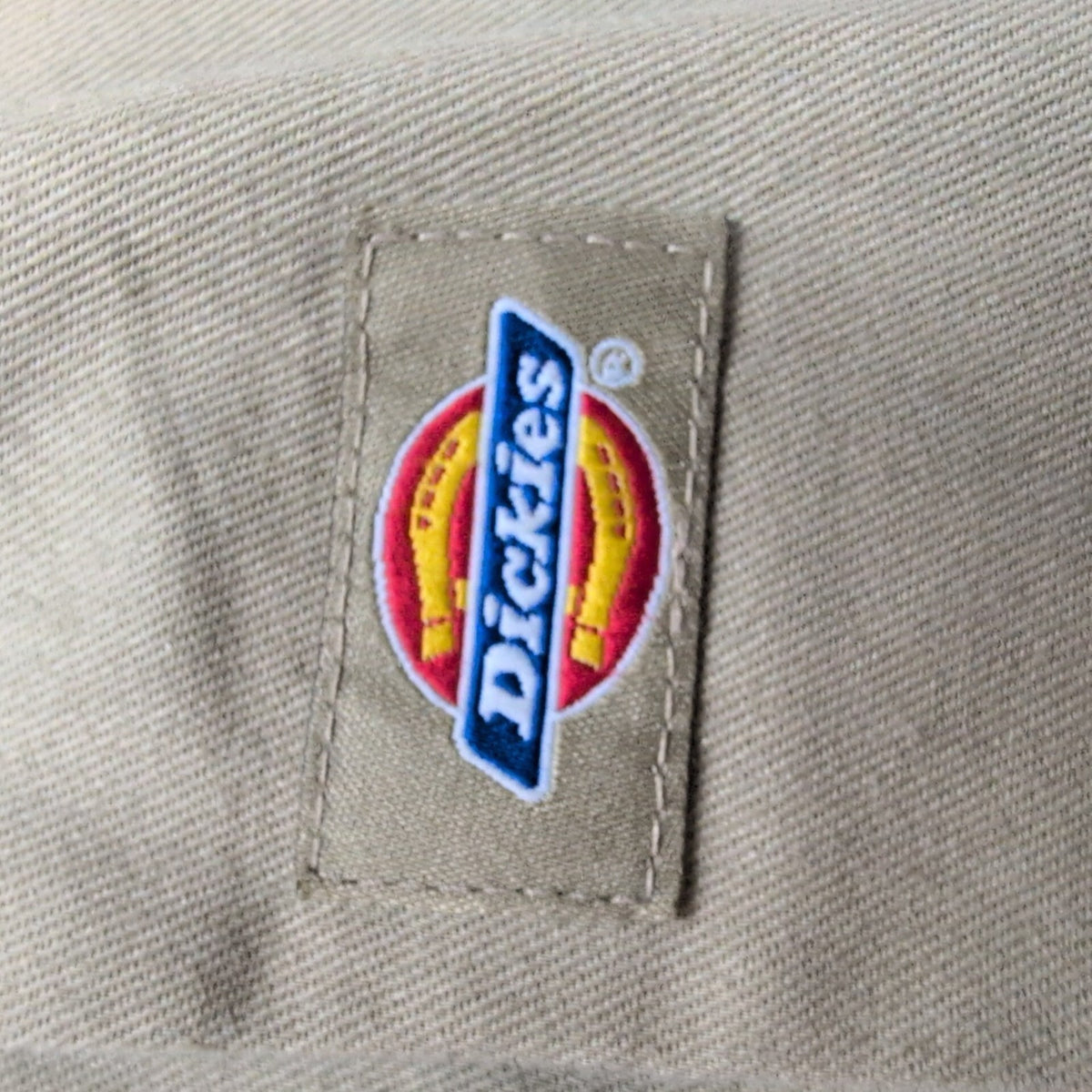 Chemise Dickies XL Beige Workwear Manches Courtes Poche Stylo