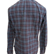 CHEMISE Ralph Lauren homme S Classic Flannel BLEU ROUGE hiver ❄️