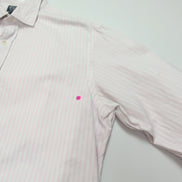 Chemise Polo Ralph Lauren Curham Custom Fit L XL Rayures Rose