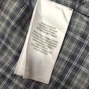 Chemise Ralph Lauren XL Gris Carreaux Classic Fit Logo Noir Button Down Shirt
