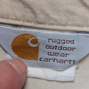 Chemise Carhartt beige crème taille XL / XXL VINTAGE TBE