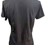 T-shirt de Sport Under Armour HeatGear Noir Logo Rose Femme Taille M