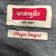 Chemise Wrangler Manches Courtes Grise à Poches Stretch FLEX Taille M
