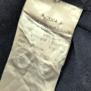 Chemise Lacoste 44 XL 100% Lin Bleu Marine Regular Fit Made in Romania