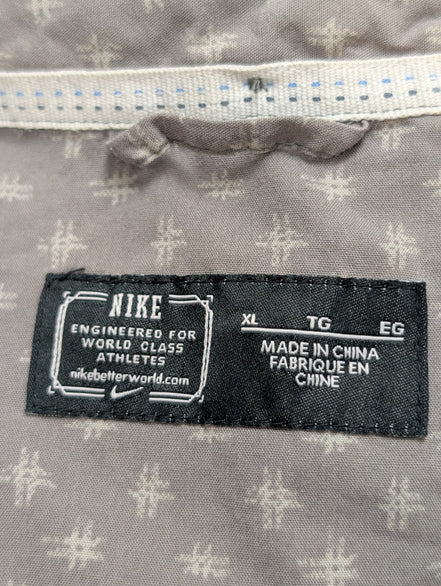 Chemise Nike kaki à motifs manches longues homme taille XL