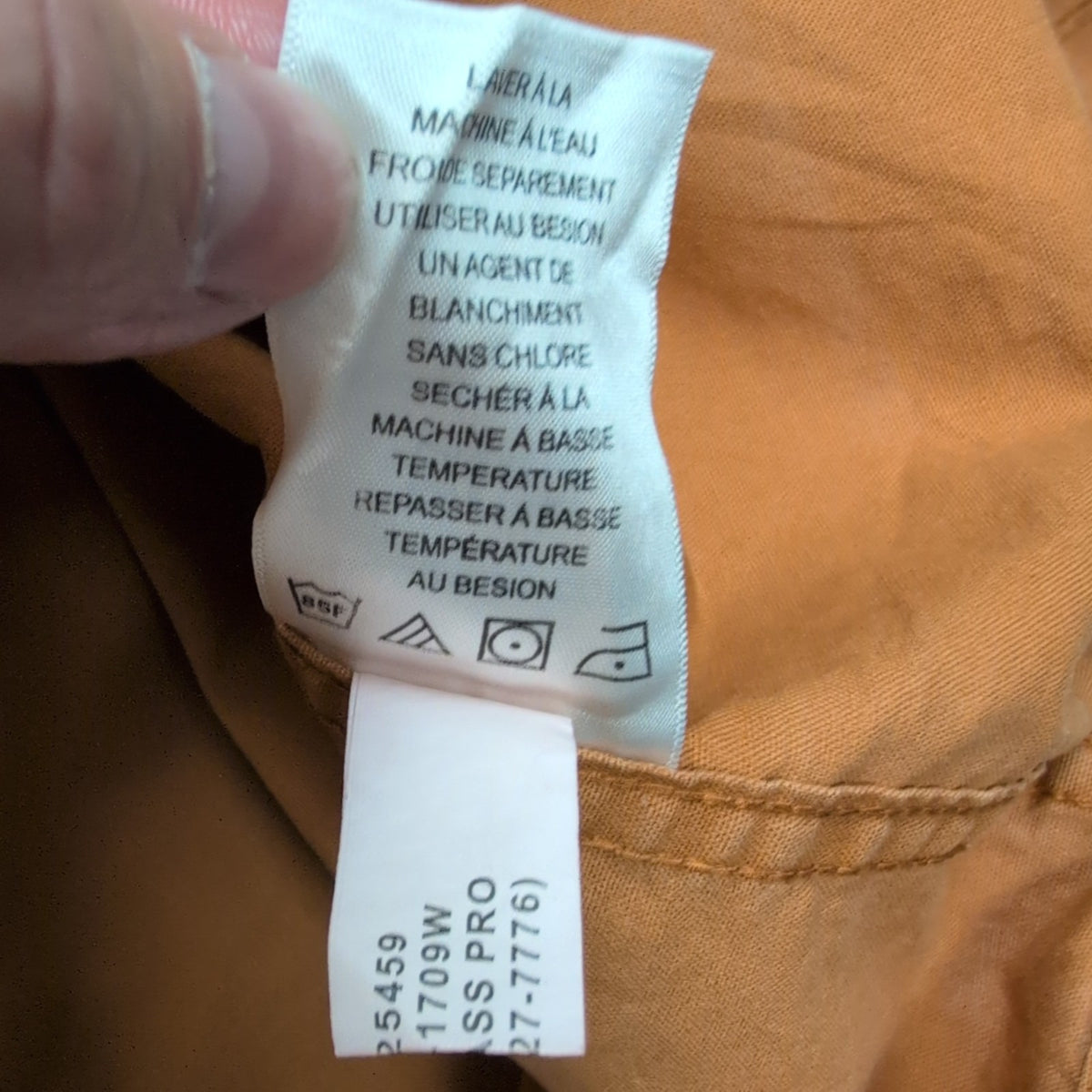 Chemise Red Head Workwear Orange Marron Vintage Manches Longues XL XXL