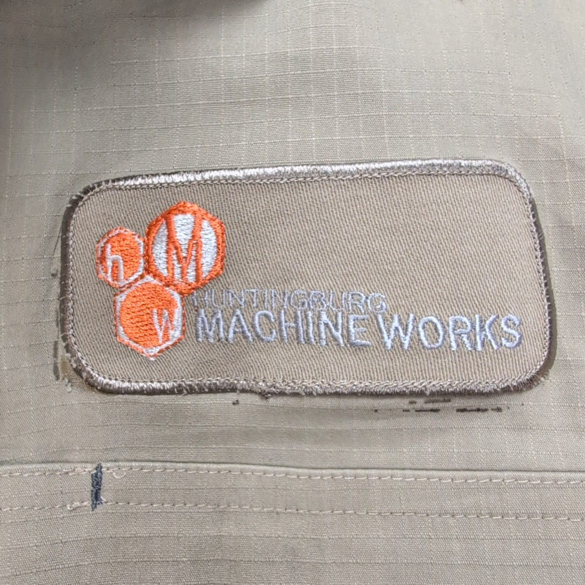 Chemise Carhartt Ripstop L Beige Workwear Ventilée Poches manches longues