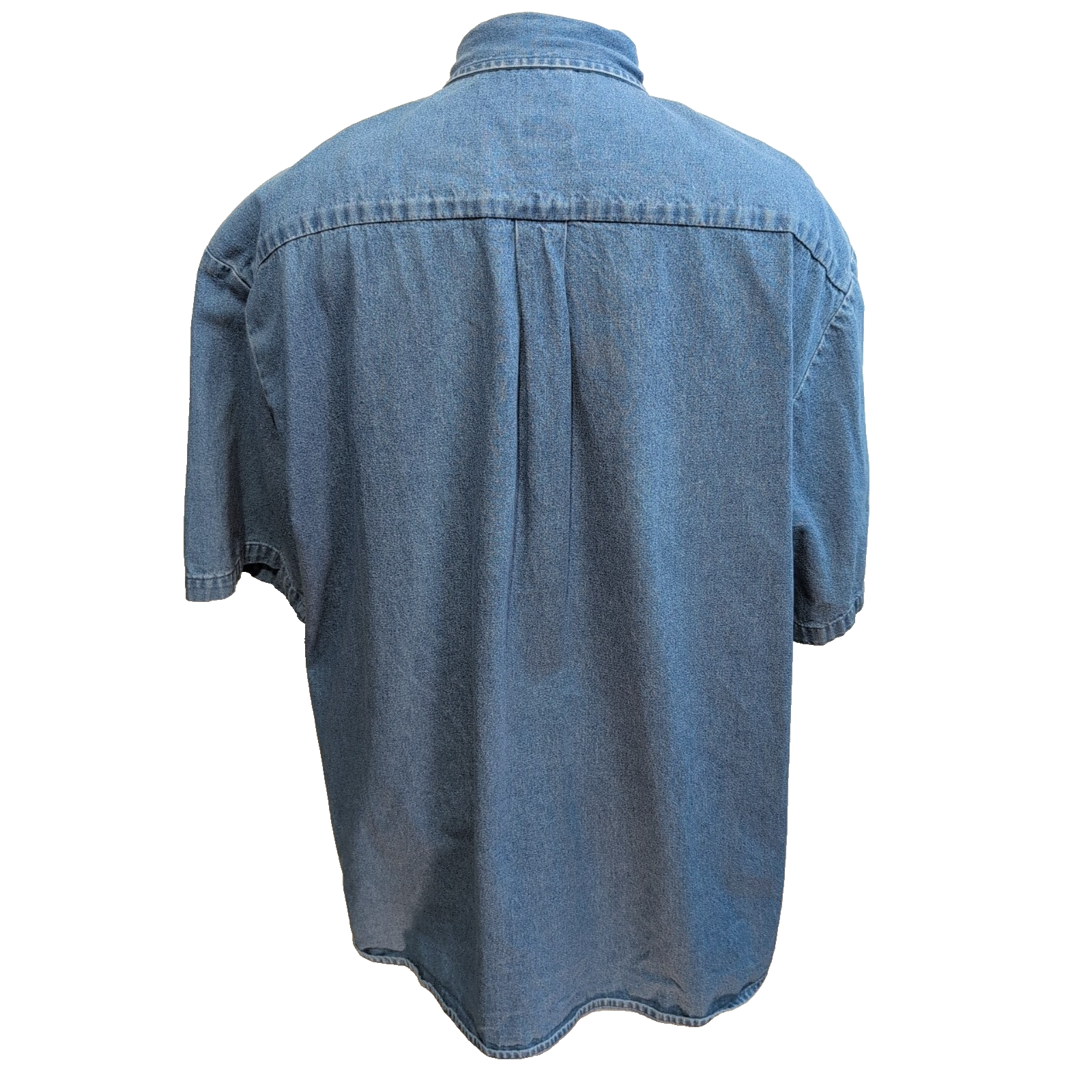 Chemise Dickies jean bleu manches courtes 3XL coton logo workwear