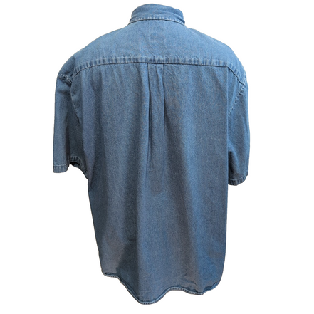 Chemise Dickies jean bleu manches courtes 3XL coton logo workwear