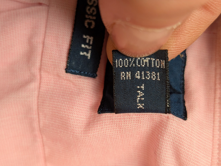Chemise Ralph Lauren Homme S Manche Courte Rose Classic Fit Logo Bleu Petite Tai