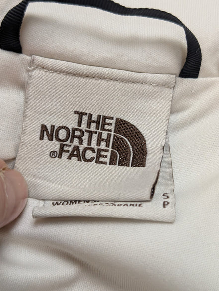Veste The North Face Matelassée Blanc Cassé Femme Capuche - Taille S