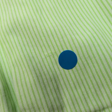 Chemise Nautica L Vert Clair Rayures 100% Coton Poche manches longues