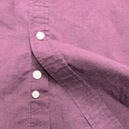 Chemise U.S. Polo Assn M Bordeaux Uni Slim Fit Logo Brodé Poche Coton