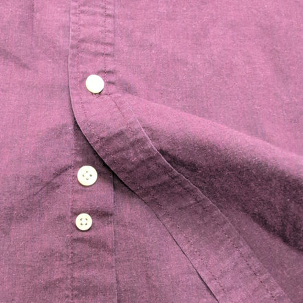 Chemise U.S. Polo Assn M Bordeaux Uni Slim Fit Logo Brodé Poche Coton