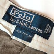 Pantalon Chino Polo Ralph Lauren W34 L32 Marron 100% Coton