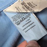 Chemise Polo Ralph Lauren XL Bleue Shirt Button Down Manches Courtes QR code