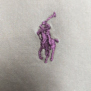 Chemise Ralph Lauren Blake M Kaki Vintage Logo Brodé Made in USA Coton