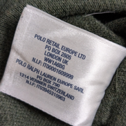 Polo manches courtes Polo Ralph Lauren kaki logo bleu taille XL 18-20 (S)