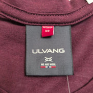 T-shirt Ulvang Femme XS Mérinos Lyocell Bordeaux Manches Courtes Norvège