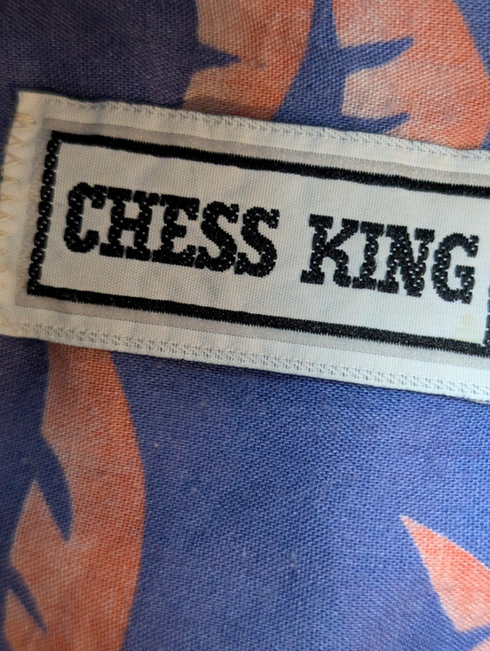 Chemise Hawaïenne Chess King Motifs Palmiers et Avions - Taille S