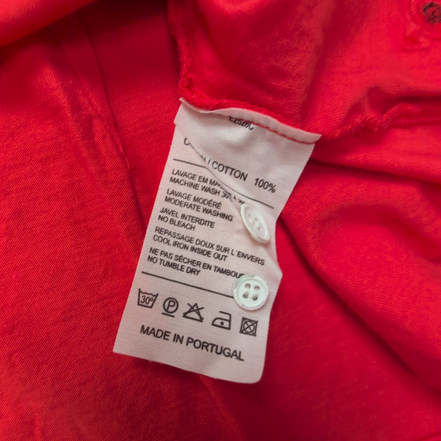 Chemise Les Garçons Faciles XXL Jersey Coton Rouge Neuve Sans Étiquette