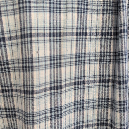 Chemise Ralph Lauren Classic Fit Homme M Vintage Bleu Carreaux Manches Courtes