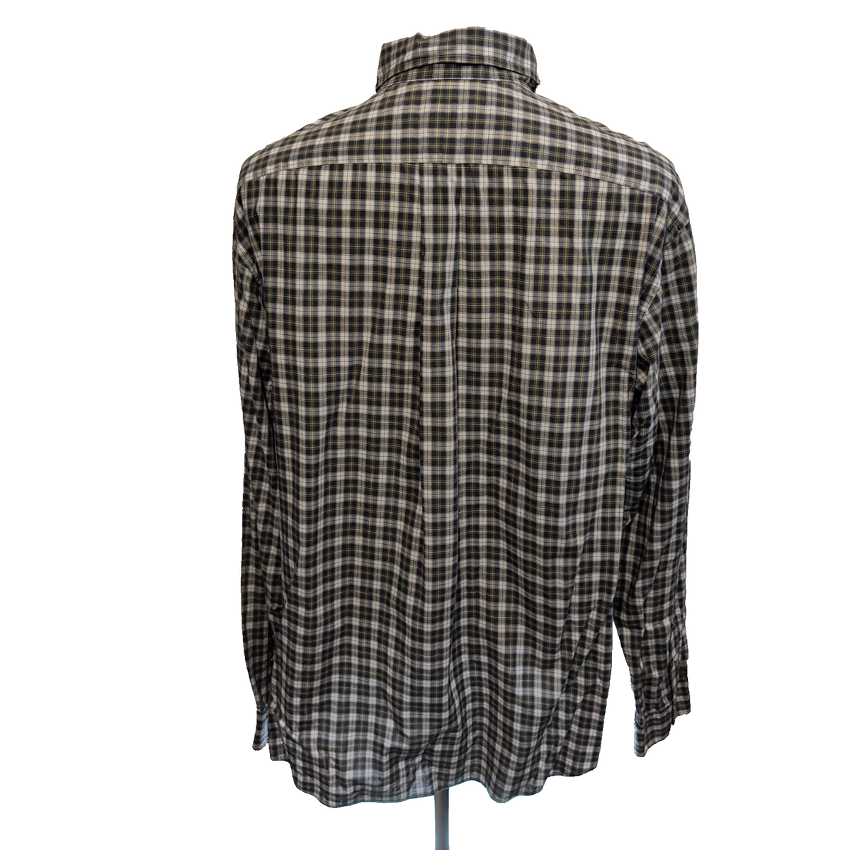 Chemise Ralph Lauren XXL Kaki Bleu Carreaux Custom Fit Button Down Shirt