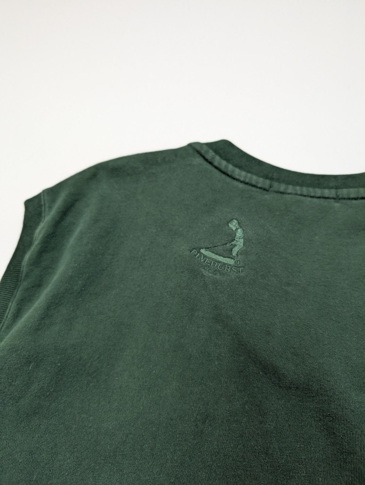 Pull sans manches Polo Ralph Lauren XL Pinehurst 1895 golf vert vintage
