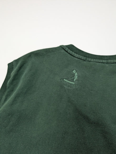 Pull sans manches Polo Ralph Lauren XL Pinehurst 1895 golf vert vintage