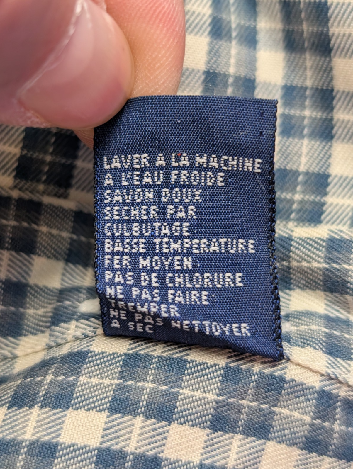 Chemise Tommy Hilfiger à carreaux taille M vintage taille plutôt XL #145msch