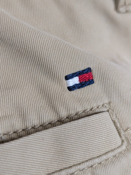 Pantalon Chino TOMMY HILFIGER Beige 🍂 Taille W36 L32 🍂 Coupe Taylor Regular