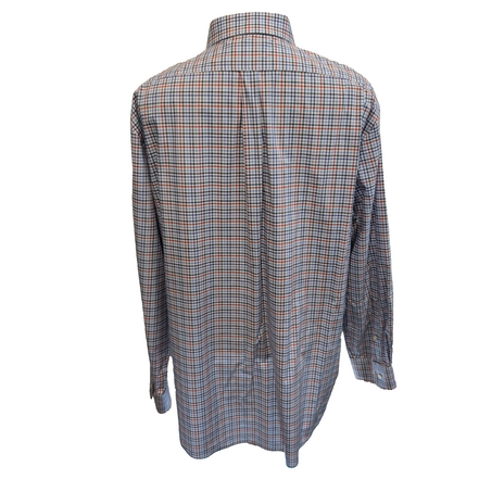 Chemise Lauren Ralph Lauren XXL Bleu Blanc Rouge Carreaux Coton Sans Logo
